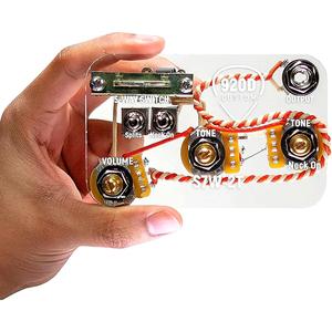 920d Custom Stratocaster, 7-полосный модернизированный жгут проводов с модами с шейным креплением и разделенной катушкой