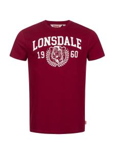 Рубашка LONSDALE Staxigoe, темно-красный