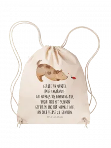 Спортивная сумка Mr. & Mrs. Panda, кремовый