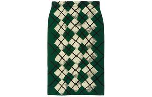 Платье вязаное женское Burberry, зеленый