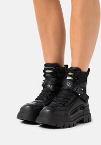 Ботильоны на шнуровке ASPHA Buffalo, черный