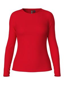Лонгслив PIECES Shirt PCRUKA, цвет cranberry