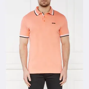 Рубашка-Поло классического кроя Boss, красный