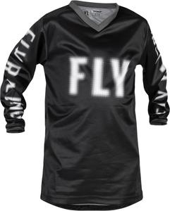 Детская мотокроссовая майка FLY Racing f-16, Black/White