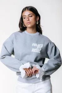 Толстовка Colourful Rebel, Light Grey Melange