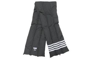 THOM BROWNE Вязаный шарф для мужчин, серый