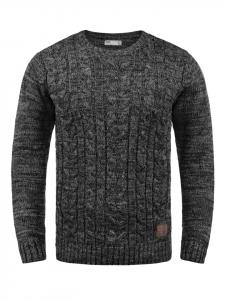 Пуловер !SOLID, черный