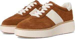 Кроссовки Cole Haan Women's Originalgrand Max Platform Sneakers, Tobacco Suede/Ivory Leather