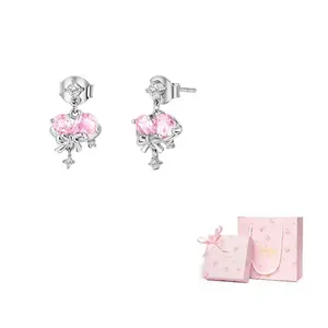 Disney Серьги-гвоздики Princess S925 серебро