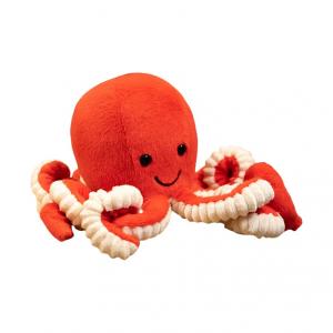 Плюшевая кукла осьминог с хвостом, высота 17 см LOGISTAR, Octopus with A Tail