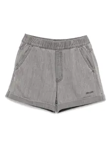 Шорты с вышитым логотипом Chocoolate, серый