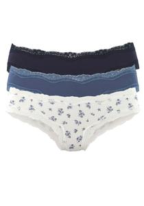 Трусики VIVANCE, цвет Blue/Dark blue