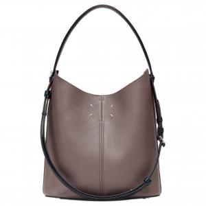 Maison Margiela Сумка HOBO из телячьей кожи, женская коричневая сумка через плечо