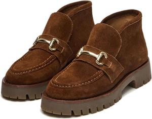 Женские ботильоны на платформе SOVANYOU с круглым носком, широким каблуком, удобные короткие сапожки на осень и зиму, Tan