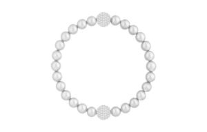 Swarovski Ремейкс браслет Unisex Silver