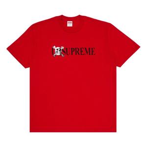 Футболка Supreme Skull Tee, Red