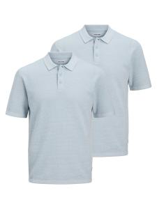 JACK & JONES Поло 'George' в светло-голубом цвете