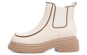 Ботинки женские Daphne с контрастной отделкой, черный