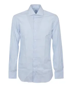Классическая рубашка Buonamassa, синий
