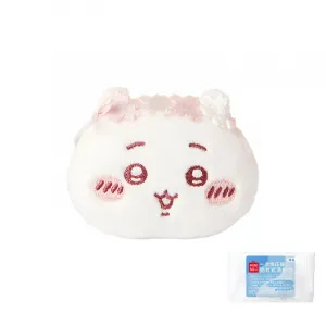 Плюшевый кулон Chiikawa Hachiware Usagi Cherry Blossom Season Badge Dolls высотой 3см MINISO