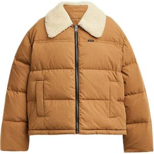 COACH Женская пуховая куртка SS24 Хаки, Khaki