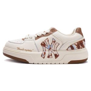 Повседневные кроссовки chunky liner bubble jellyfish, mocha lover low top для скейтбординга унисекс MLB, бежевый/коричневый