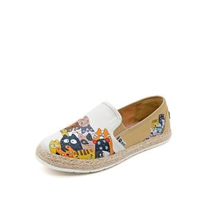 Повседневные низкие женские туфли-одиночки Joy&Mario, Apricot