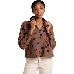 Пуловер Kennicott с застежкой-молнией на четверть длины - женский Toad&Co Toad&Co, Falcon Brown Flowers