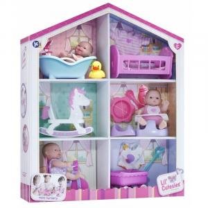 Кукольный домик + куклы + аксессуары Berenguer