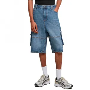 Шорты Urban Classics Relaxed Cargo denim, синий