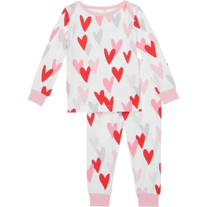 Пижамный комплект Bedhead Pajamas Booboo Long Sleeve Snug Fit PJ Set, цвет Love Is All You Need