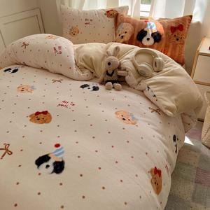 Antarctic Комплект постельного белья 1.5, 4 предмета, пододеяльник 200x230 см, простыня 200x230 см