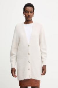 Шерстяной кардиган Marella, бежевый