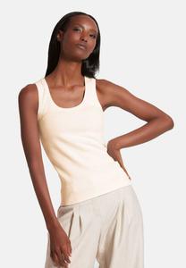 Топ ÄRMELLOSES MADELEINE, кремовый