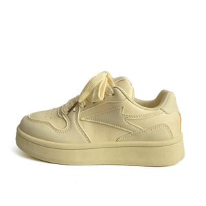Низкие женские кроссовки City camel, Pale Yellow