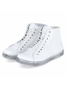 Andrea Conti Белые ботинки на шнуровке