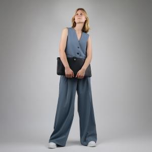 Сумка через плечо FEYNSINN Leder Add On Laptophülle 16 NEA, черный