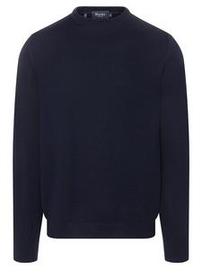 Темно-синий шерстяной свитер Maerz Muenchen