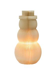 Декоративный светильник BANGA бежевого цвета - (Ш) 26 x (В) 51 x (Д) 26 см