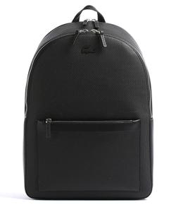 Рюкзак chantaco 15 дюймов из тисненой воловьей кожи Lacoste, черный