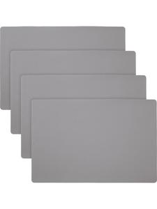 Erwin Müller Набор салфеток под тарелки, 4 штуки, Lagoa, серый цвет