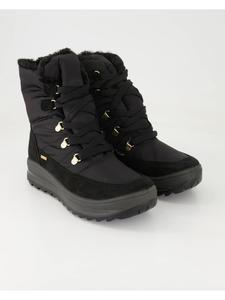 Ботильоны на шнуровке черного цвета Igi&Co