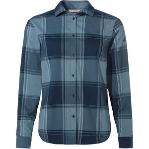 Shirt wo farsund ls shirt iii Vaude, цвет dark sea