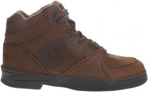 Мужские повседневные ботинки Roper с круглым носком и шнуровкой на щиколотке - коричневые