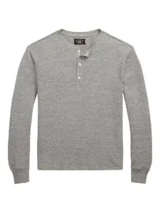 Фактурный джемпер Ralph Lauren RRL, серый