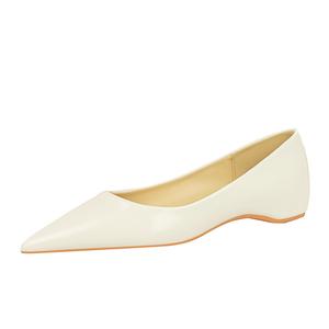 JIUXINGDAO Женские белые повседневные туфли, цвет White