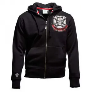 Толстовка West Coast Choppers Mechanic full zip, черный