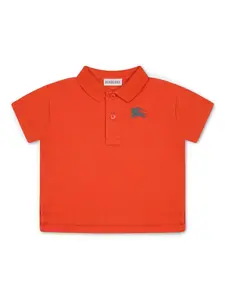 Рубашка поло Johane BURBERRY KIDS, оранжевый