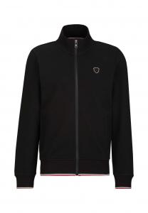 Толстовка 19V69 Italia Zip-up sweatshirt, Black