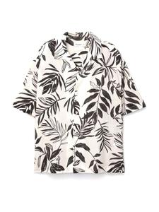 Рубашка на пуговицах Comfort fit Pull&Bear, белый